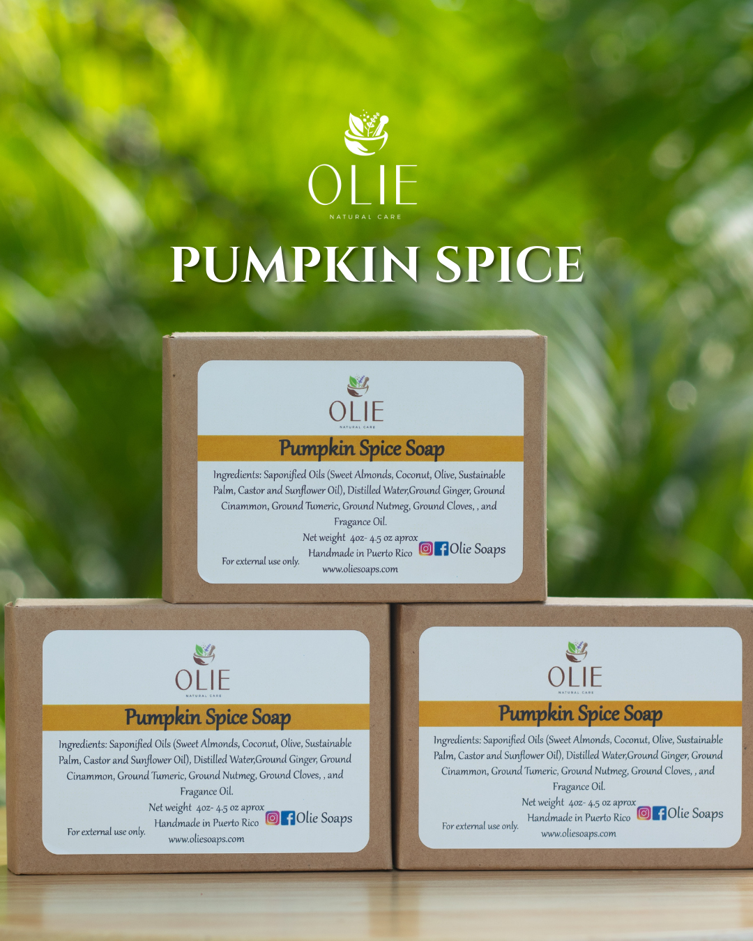 Pumpkin Spice Soap