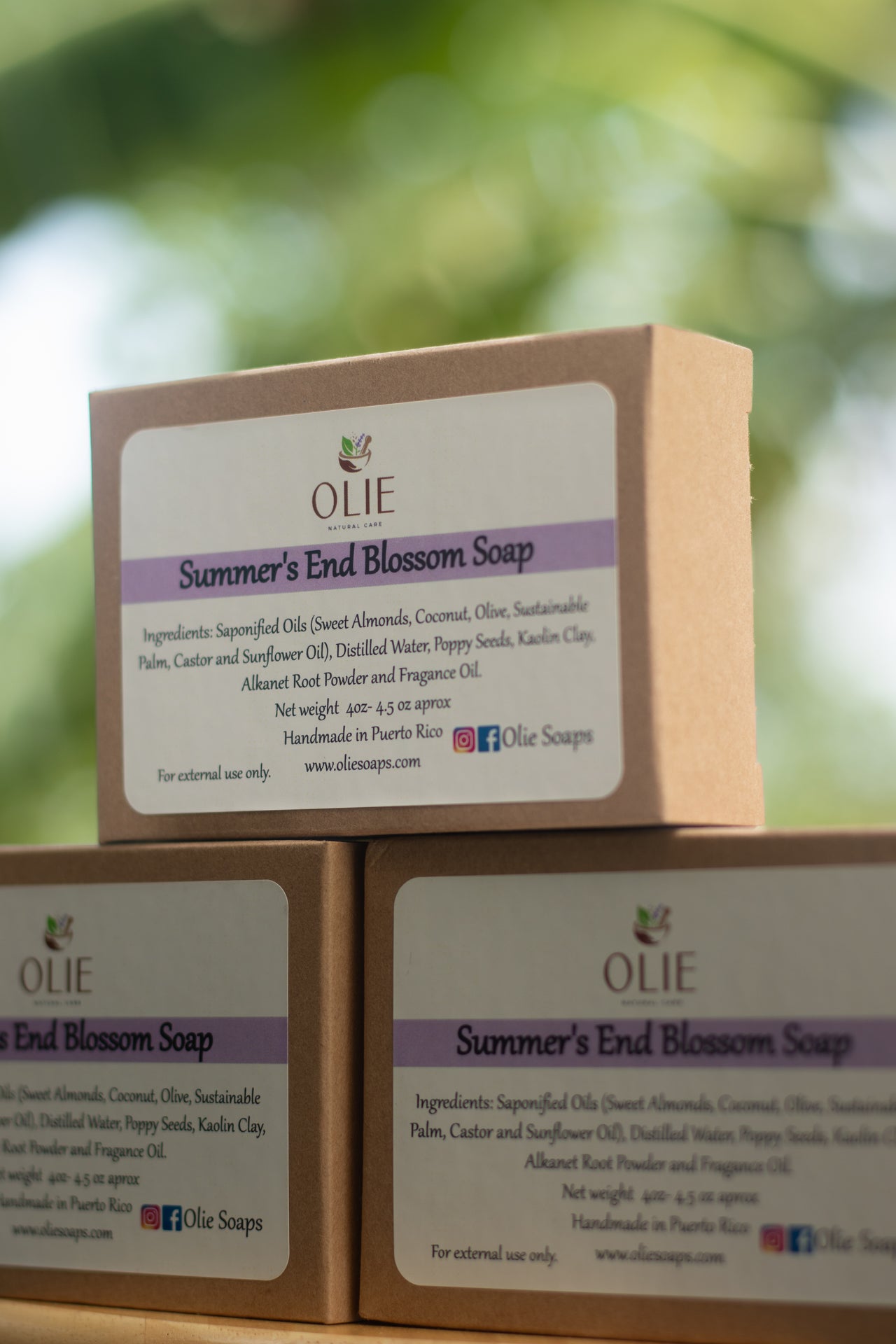 Summer's End Blossom Soap