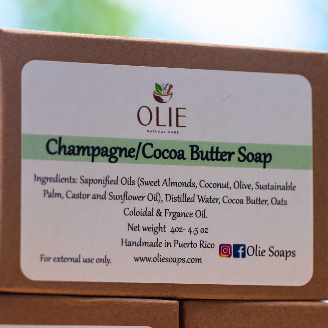 Champagne/Cocoa Soap