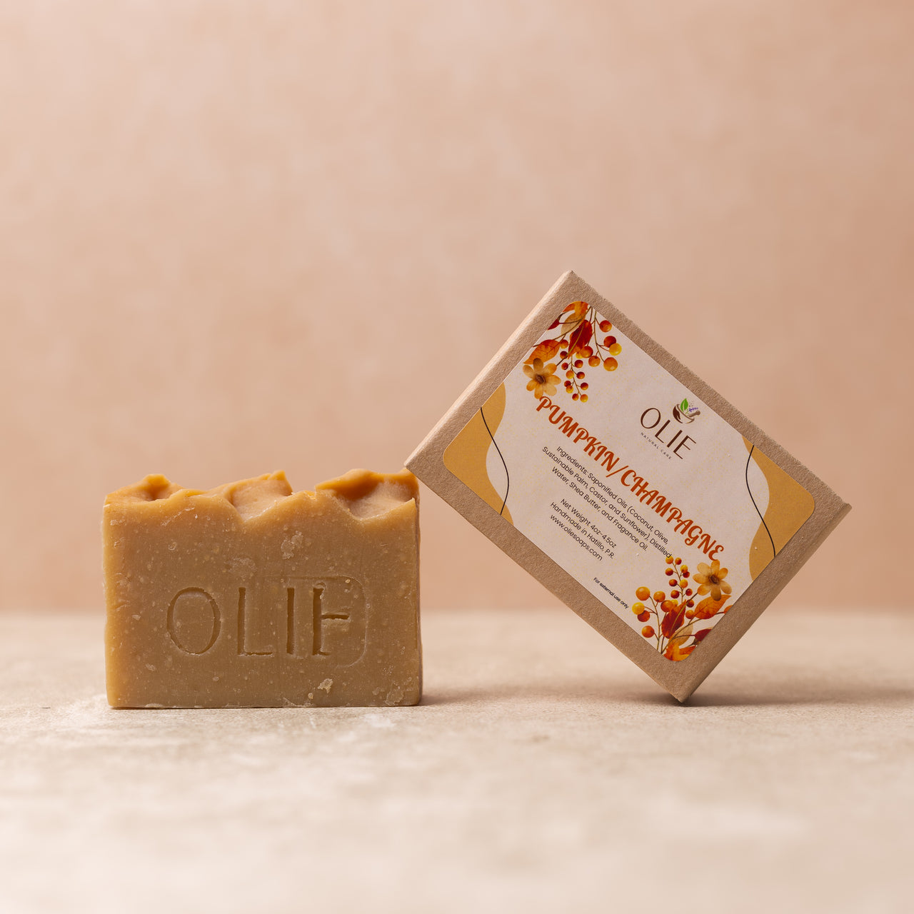 Pumpkin Champagne Soap