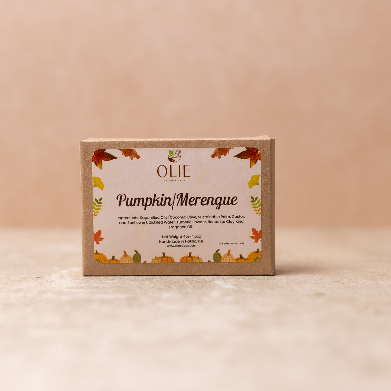 Pumpkin Merengue Soap