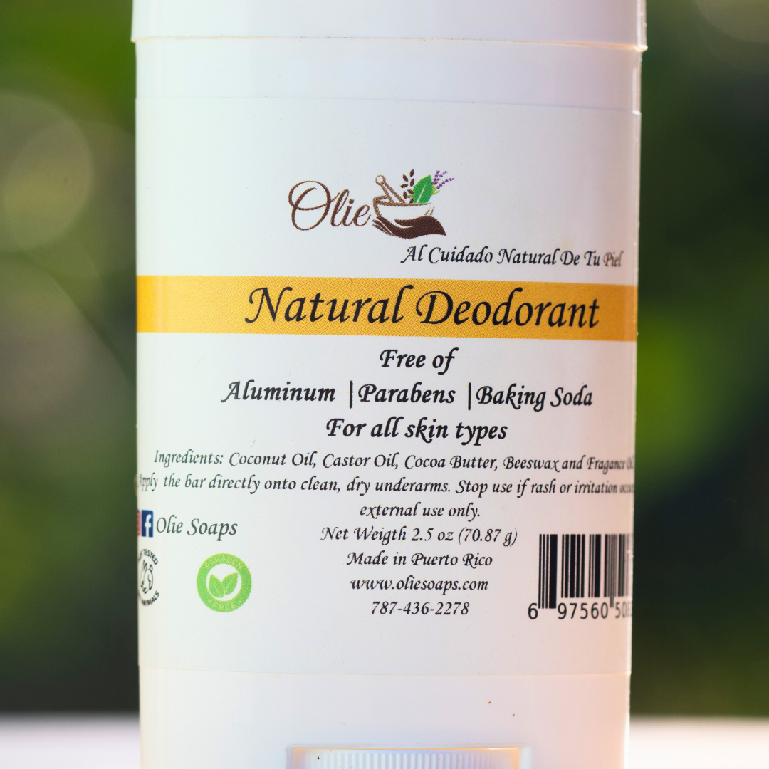 Natural Deodorant