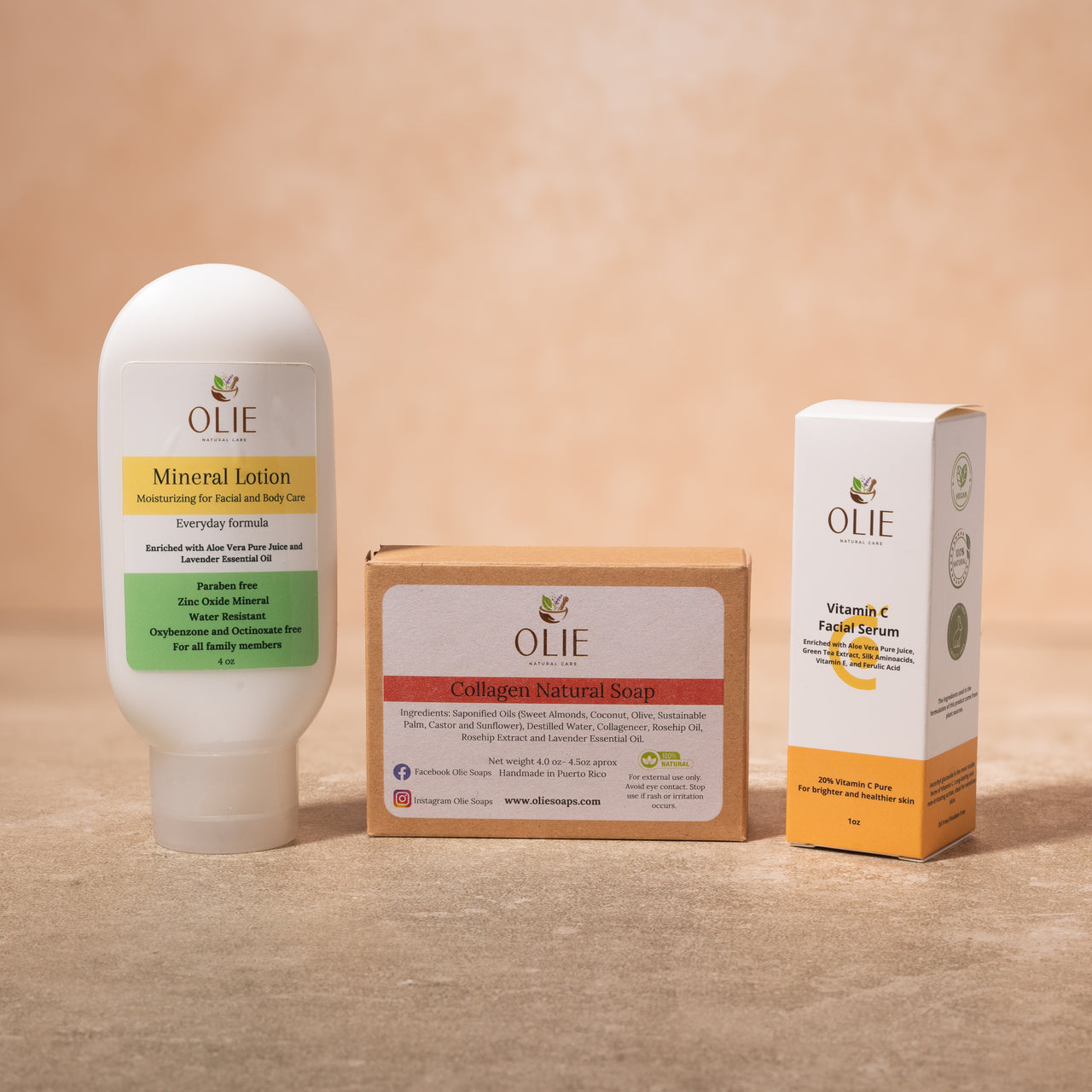 AM Routine with Collagen Soap