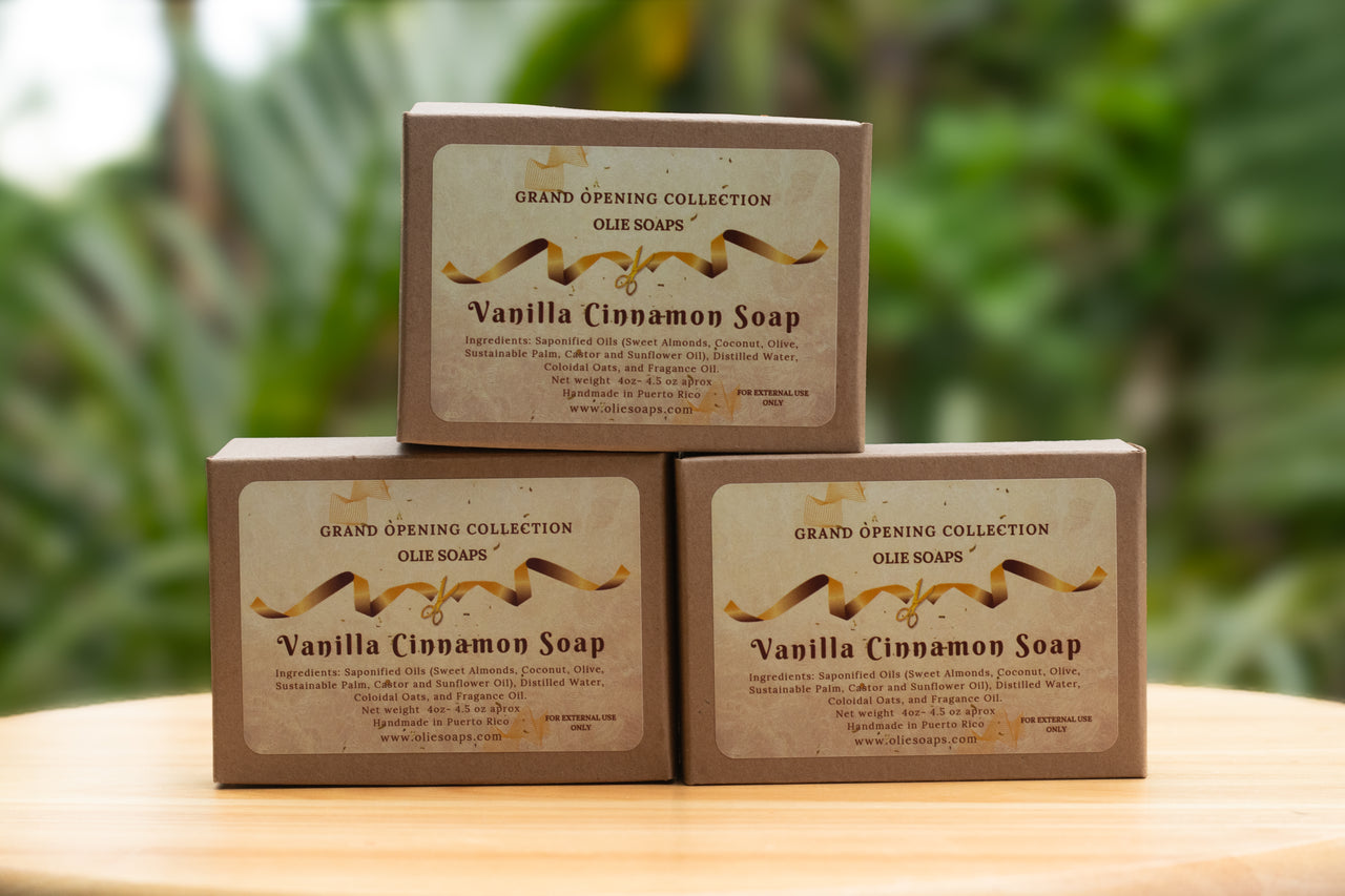 Vanilla Cinnamon soap