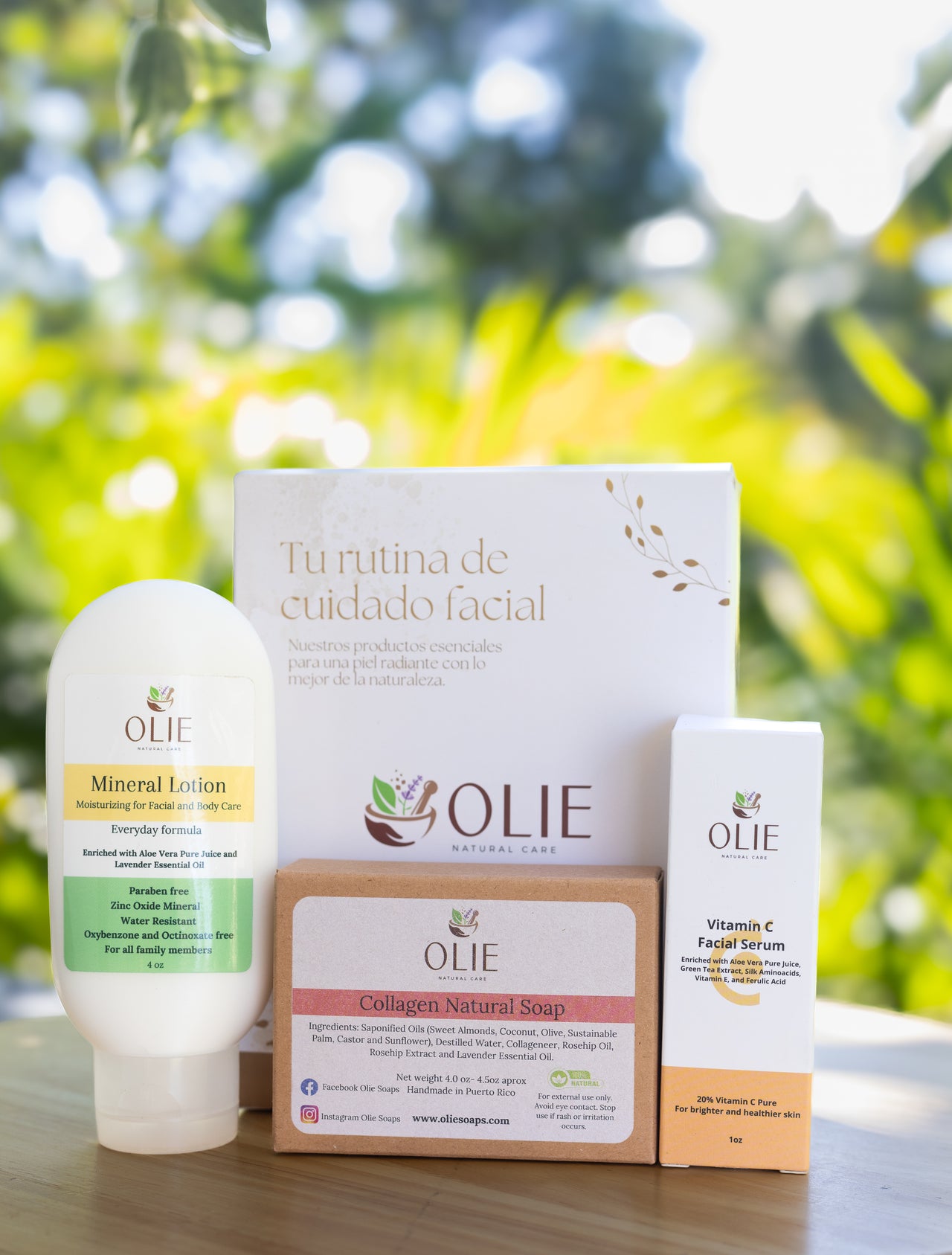 AM Routine with Collagen Soap