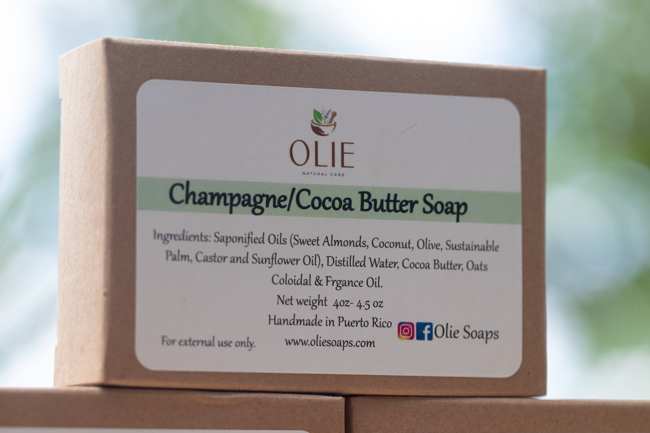 Champagne/Cocoa Soap