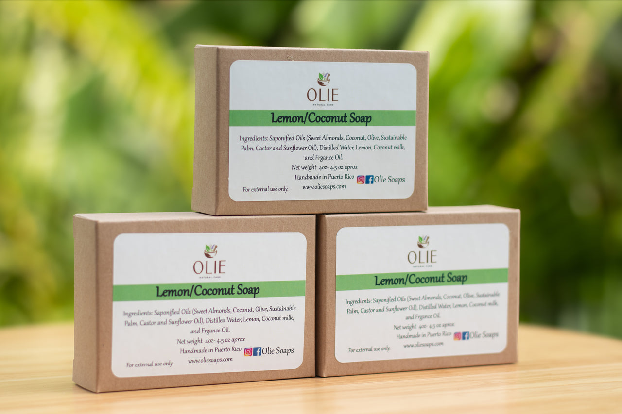Lemon/ Coconut Soap