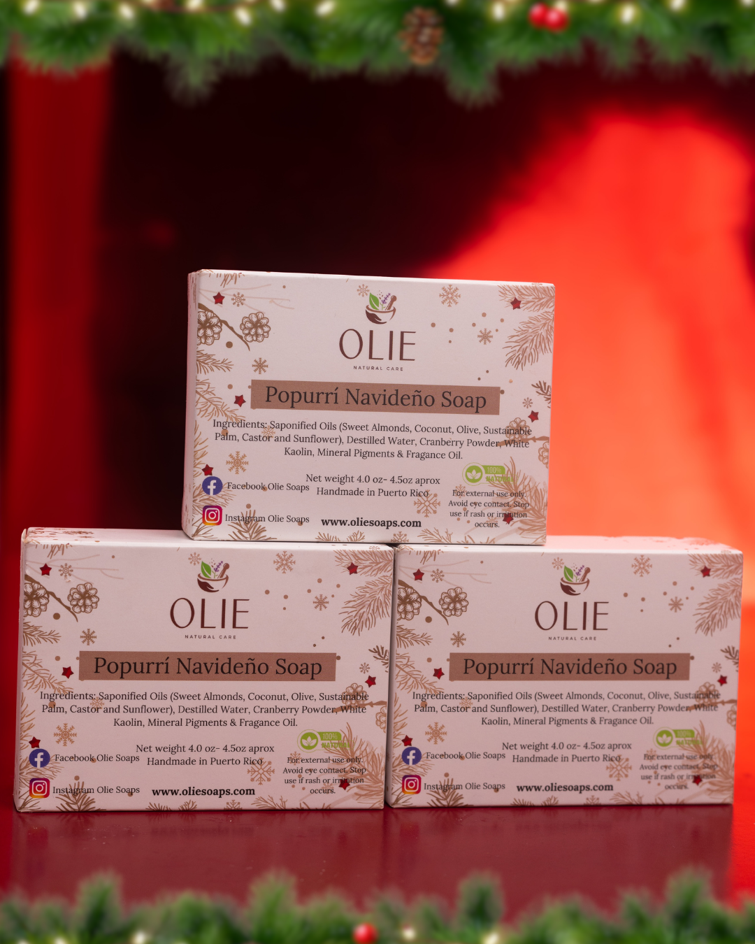 Poppurri Navideño Soap