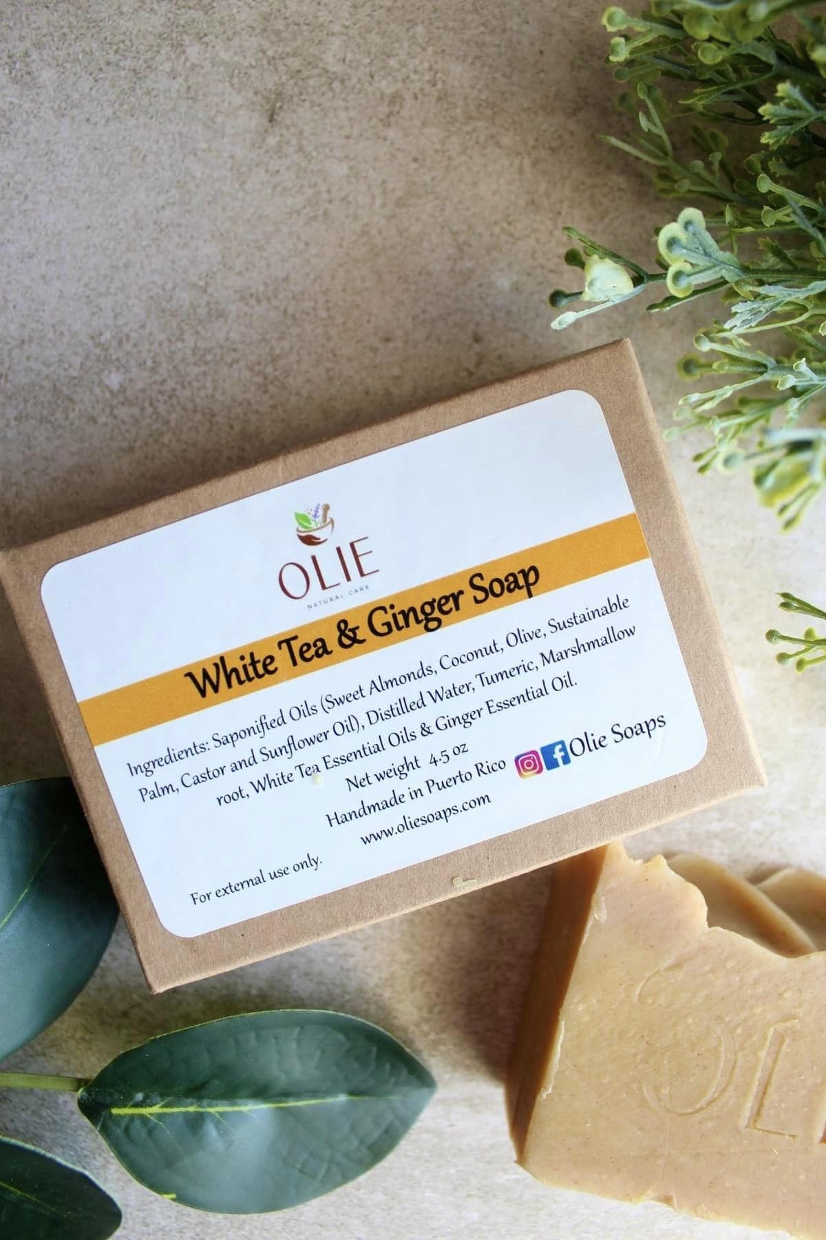 White Tea & Ginger Soap